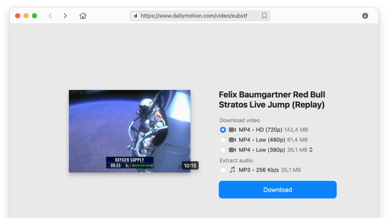 download videos from dailymotion free mac