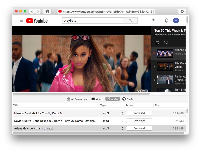 youtube music app download mac