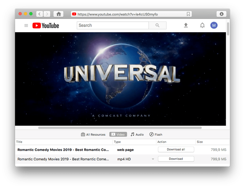 download movies from youtube for free for mac