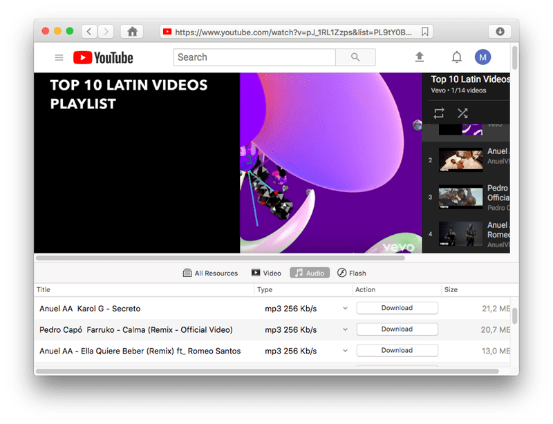 download vevo videos free mac